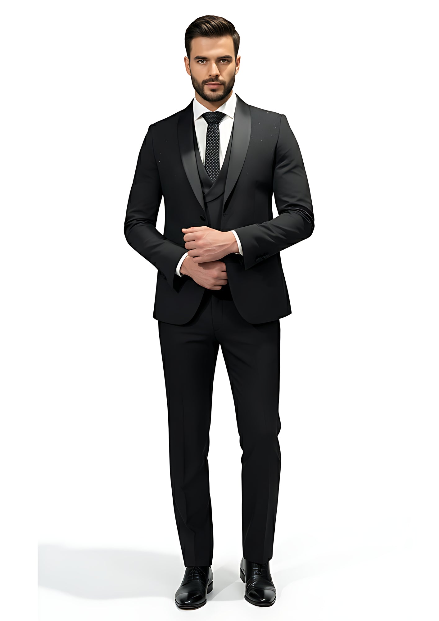 JORGE TRAJE DE BOTONES SENCILLOS