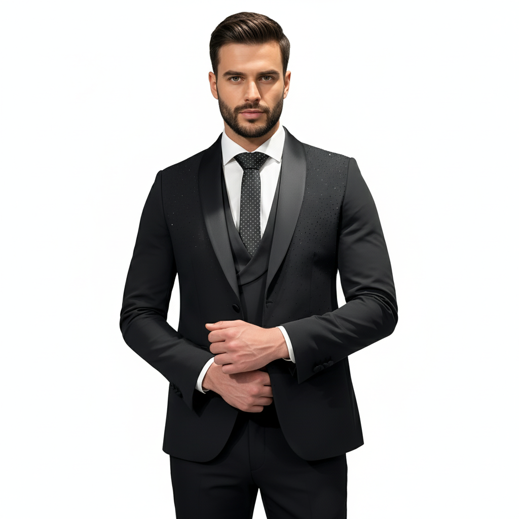 JORGE TRAJE DE BOTONES SENCILLOS