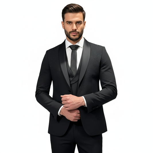 JORGE TRAJE DE BOTONES SENCILLOS