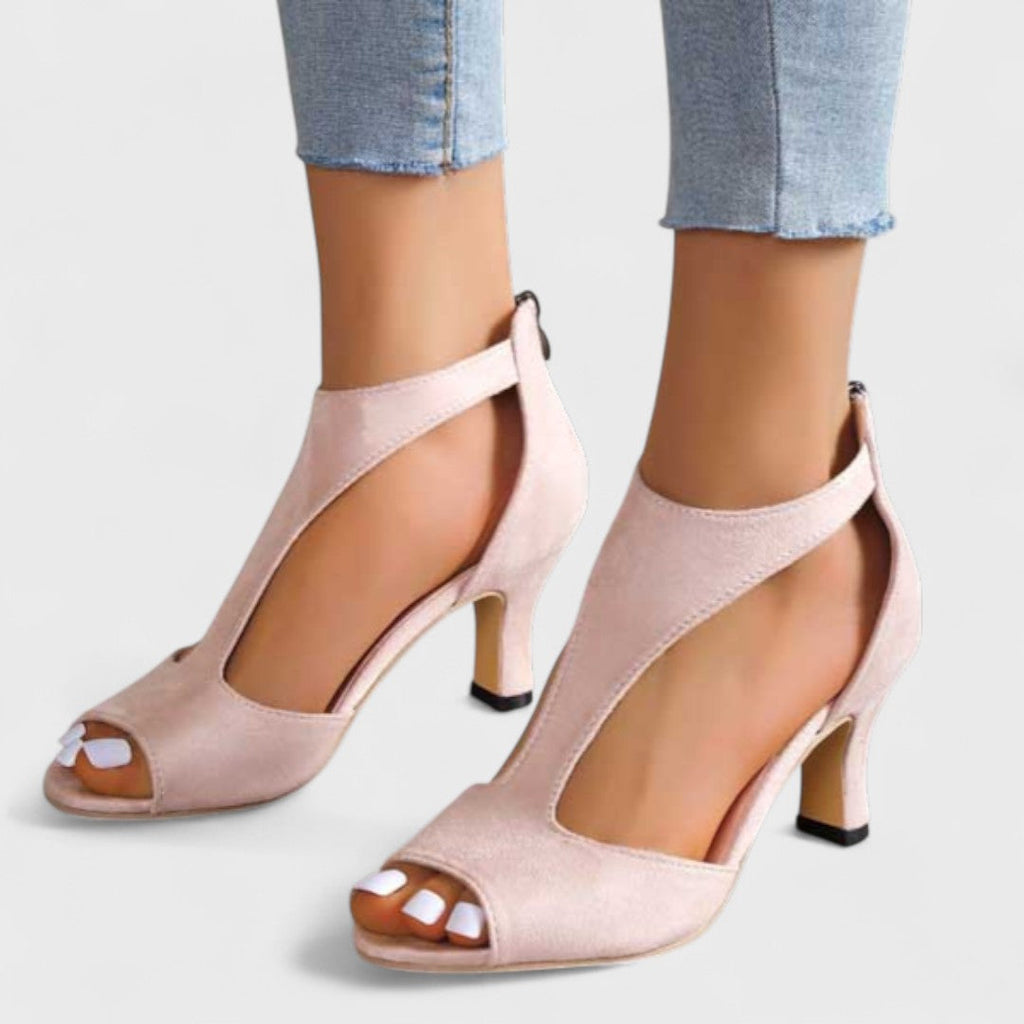 Sofia - Sandalias cómodas con tacón