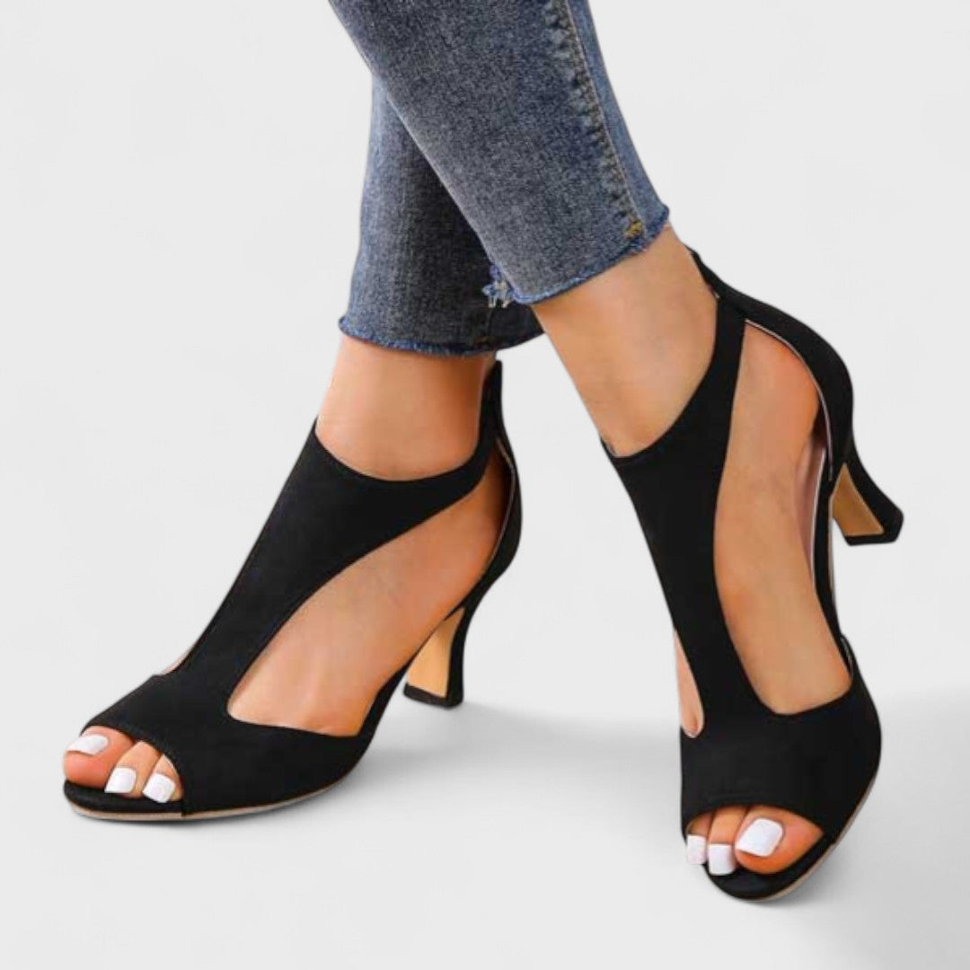 Sofia - Sandalias cómodas con tacón