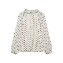 Blusa de Mujer con Estampado de Lunares