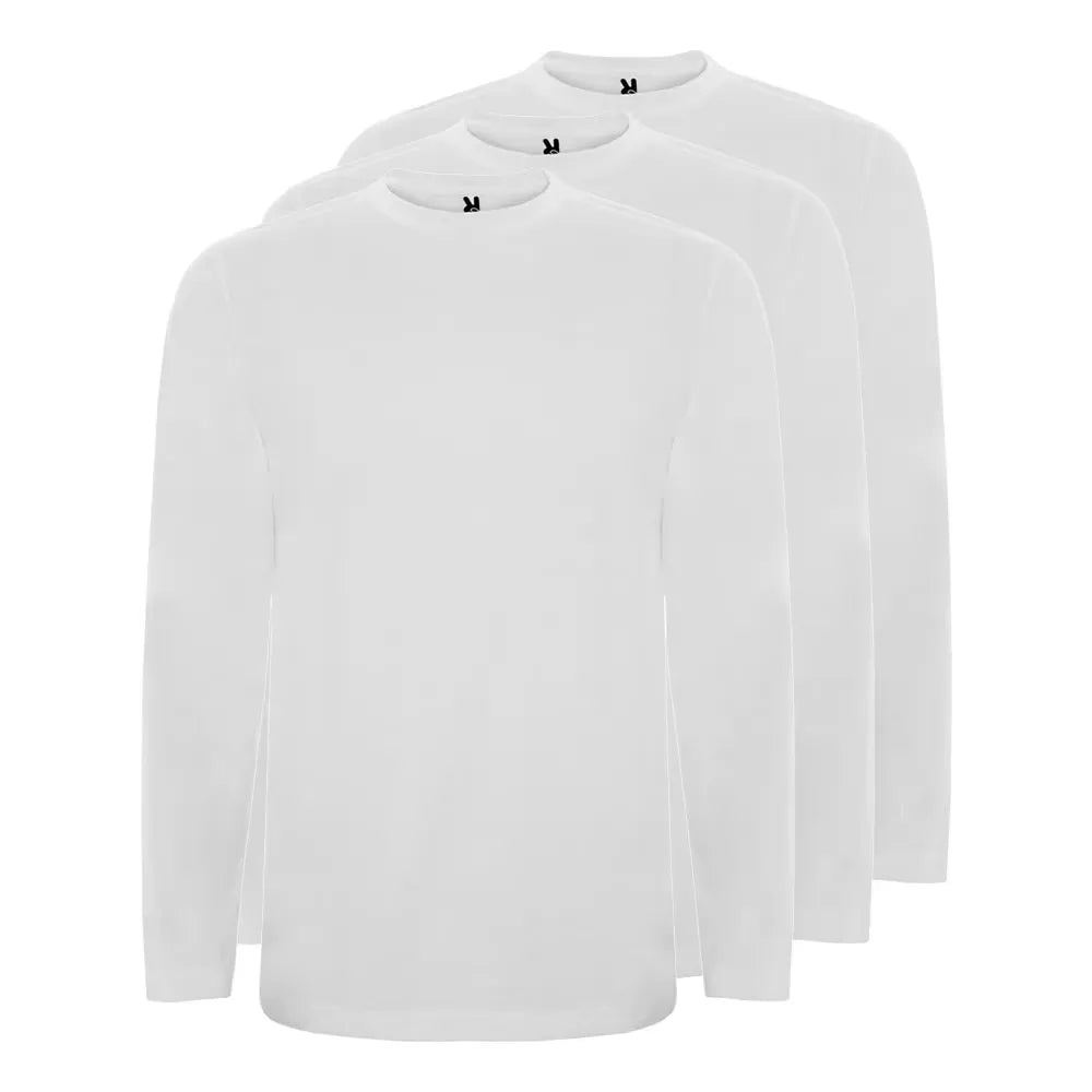 Pack 3 Camisetas ROLY de Manga Larga para Hombre Máxima Calidad