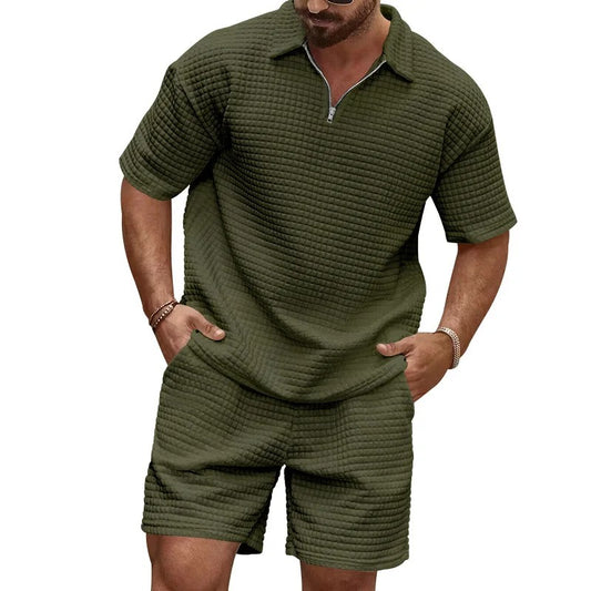 Conjunto Verano Hombre – Camisa + Pantalón Corto