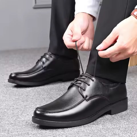 Zapatos de negocios para hombres zapatos de piel