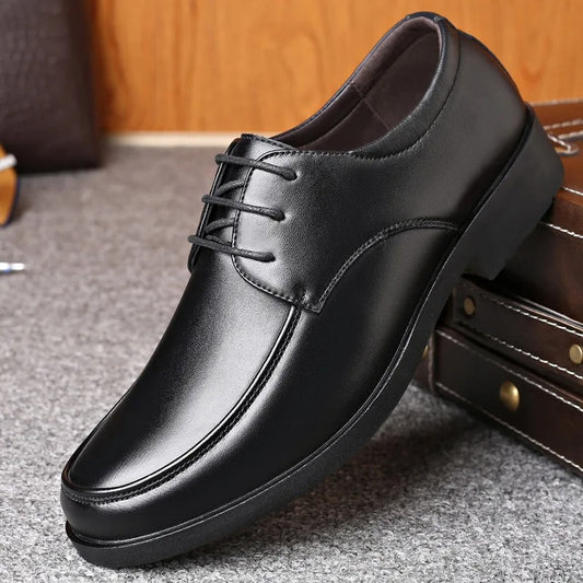 Zapatos de negocios para hombres zapatos de piel